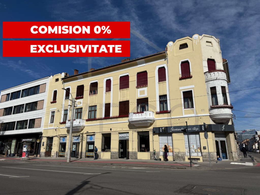 Apartament 1 camera, imobil tip casa, parcare, Dorobantilor