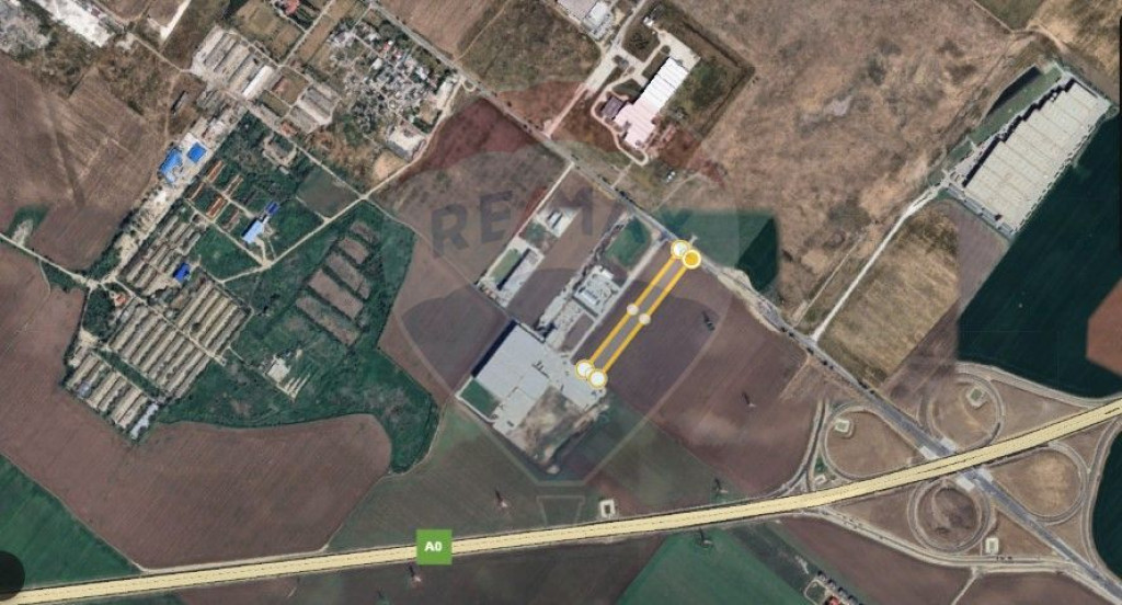 VANZARE Teren intravilan 1 HA langa Autostrada A0 Popesti...