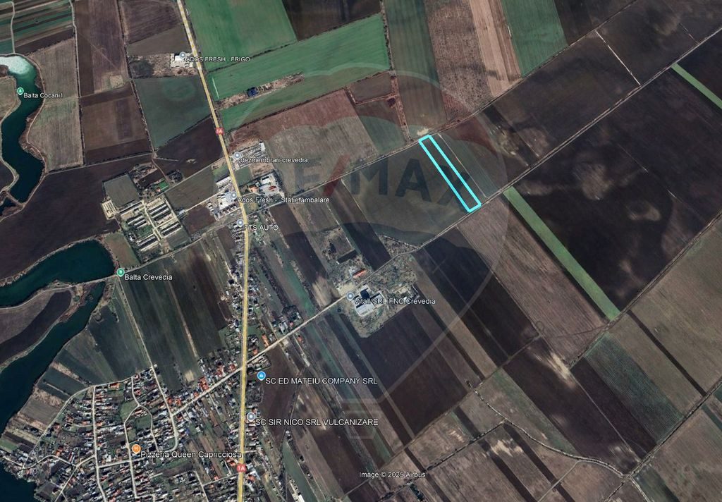 Teren intravilan 11368 mp, Crevedia / Calea Crevedia Noua