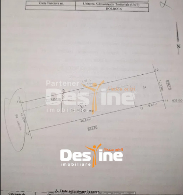 Holboca, Teren intravilan, 692 mp,