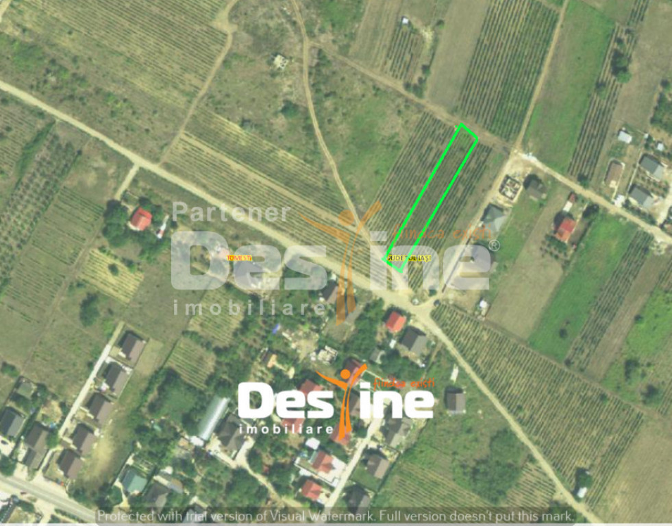 Teren Chicerea, 1250 mp, zonă în plină dezvoltare, 25 eur