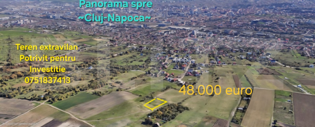 Teren Unicat la vanzare in Cluj Napoca !