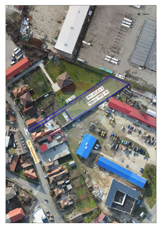 De vânzare Teren intravilan 2,137mp Strada Nojoridului /...