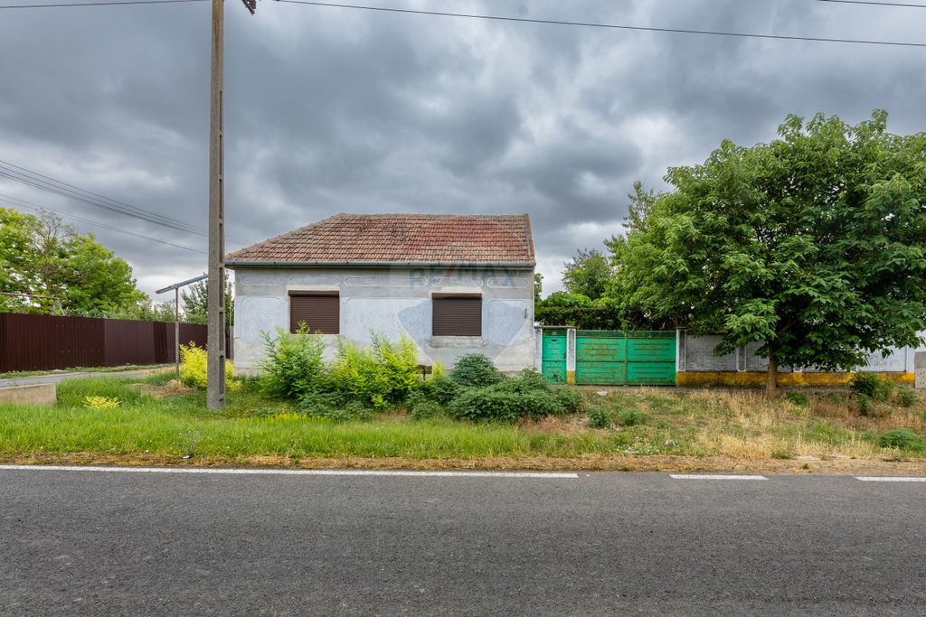 Casă cu 3 camere de vânzare, renovată la gri, teren 21...