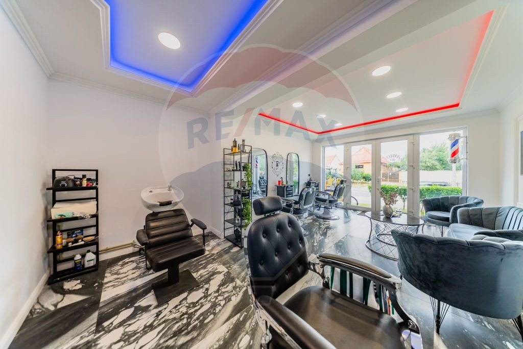 Barber shop complet echipat – funcțional imediat, Mica...