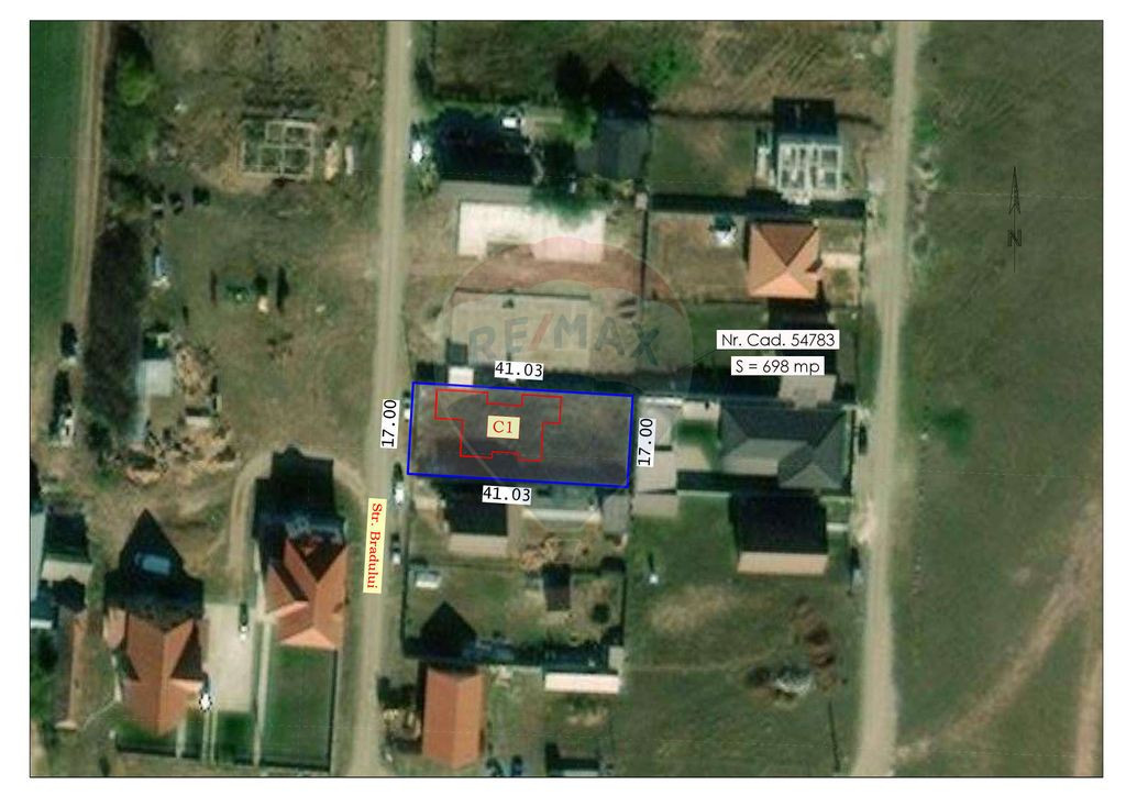 De vânzare teren intravilan cu fundație și proiect de ...