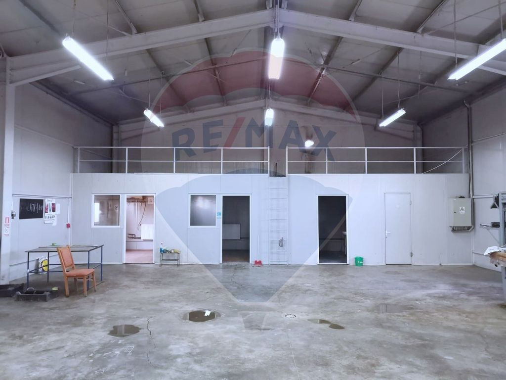 Hală cu acces TIR si teren de închiriat Arad. De la 600...