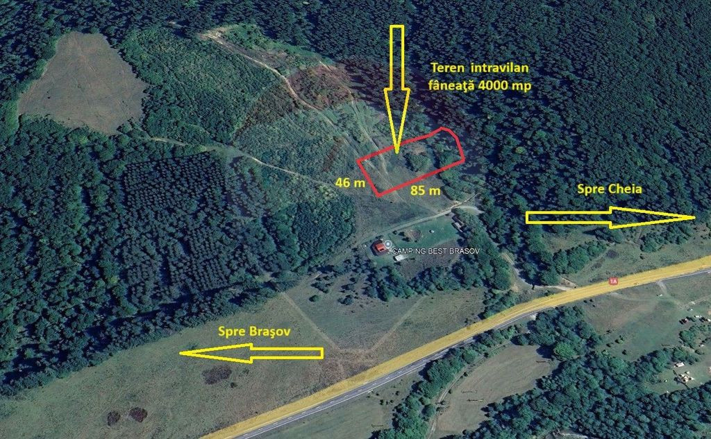 Teren intravilan, 4003 mp, Săcele - Babarunca