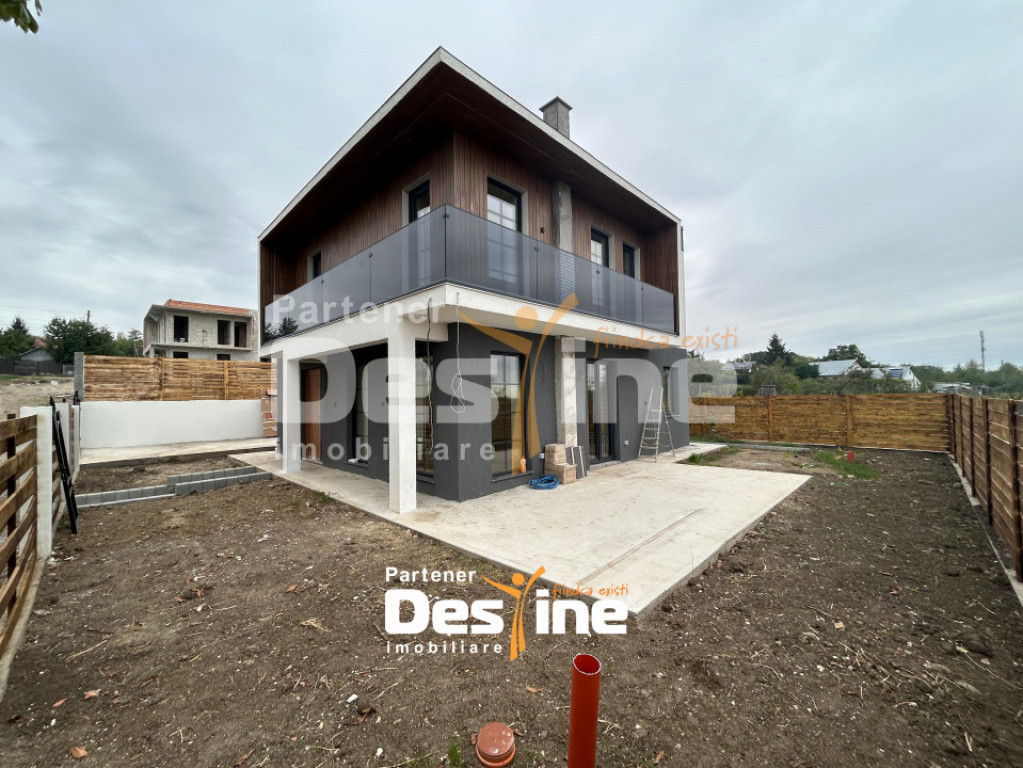 Casa individuala 120mp Teren 360mp Parcare Terasa si Curte
