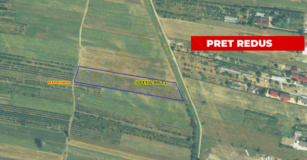 Oportunitate de investitie! Teren intravilan Maracineni 7545