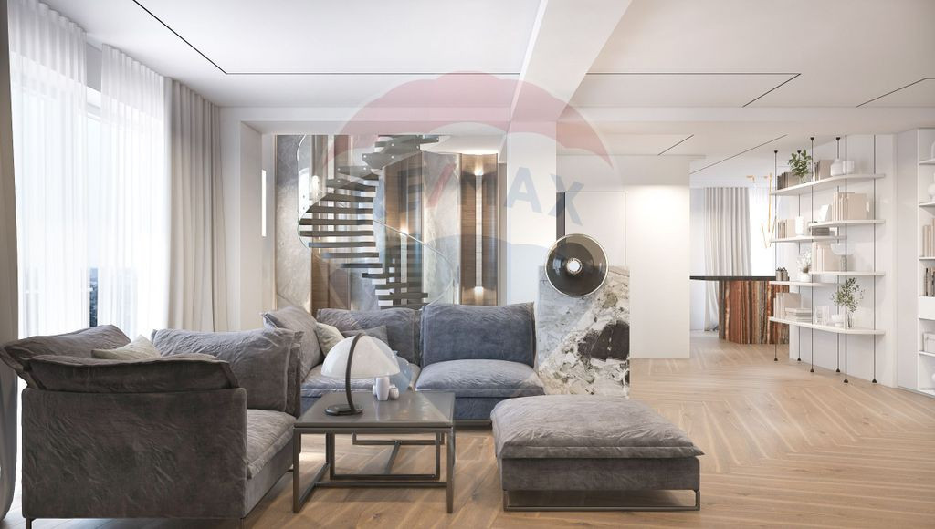 Apartament duplex penthouse de vânzare în zona Damaroai...