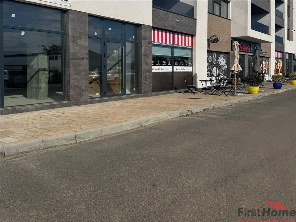 Sp com 195 mp, 7 locuri de parcare, 4 intrari, zona de Nord,