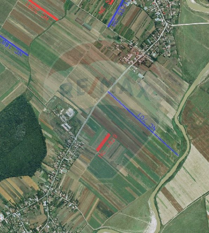 Teren 4,955mp in Nuci Ilfov, la numai 100 m de ultima cas...