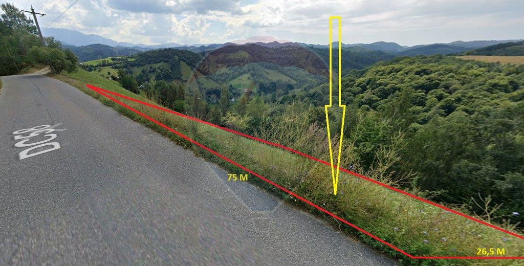 Teren extravilan, 2000 mp, Sat Peștera (com Moieciu)