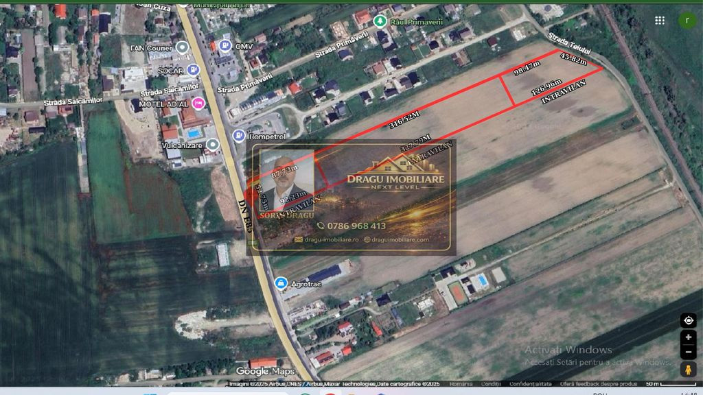 Teren intravilan la E85 / Adjud/ Langa Rompetrol