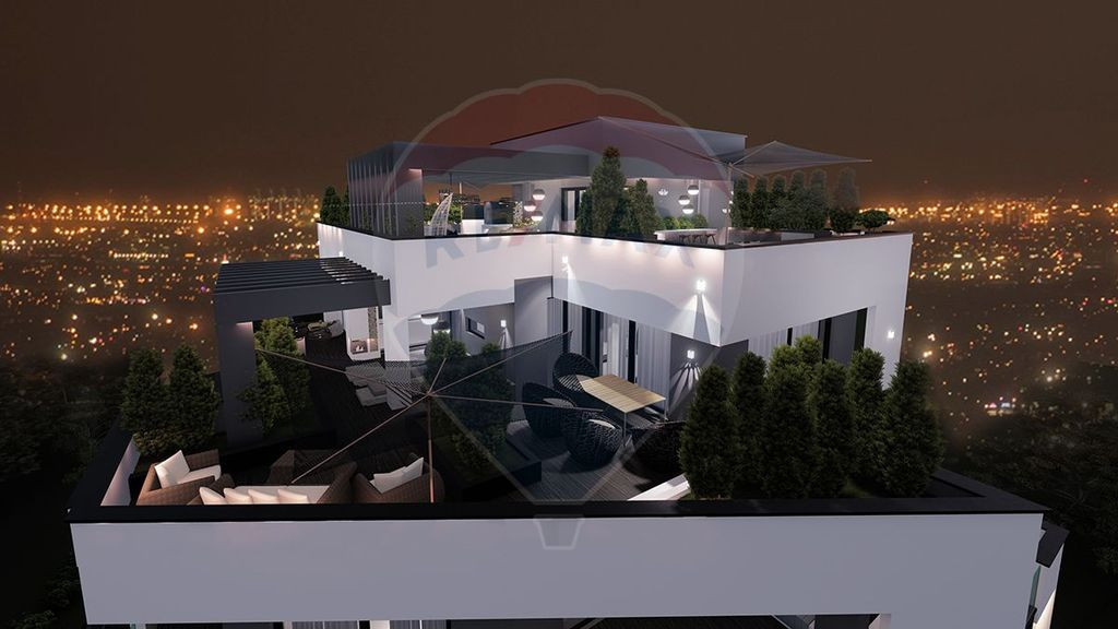 Penthouse de lux cu rooftop și lift privat I Elegant Hou...