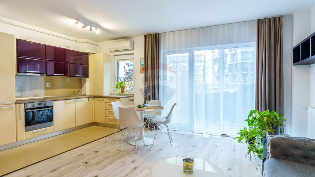 Apartament de vanzare 1 camera, nisa de dormit si terasa,...