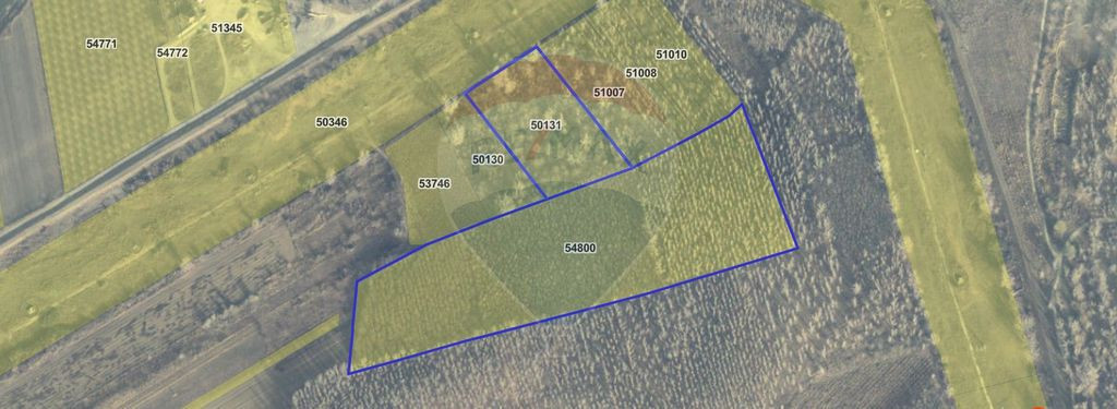 Teren / Padure 8ha Lunca Siretului.