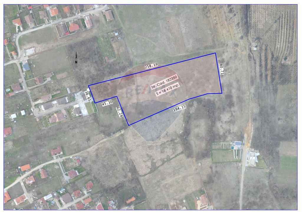 De vânzare Teren 18 410 mp - Dezvoltare Imobiliară, Dim...