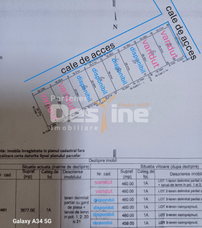 MIROSLAVA, teren 460 mp, 40.900 euro