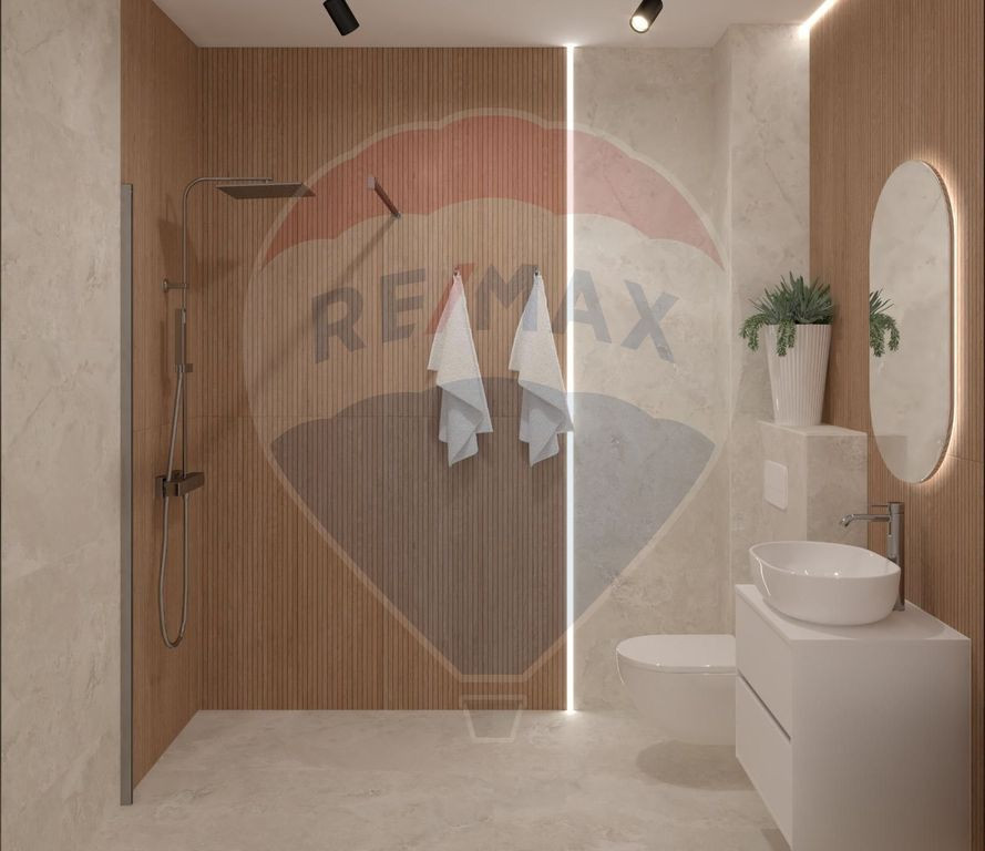 Nufarul, bloc nou, parter înalt cu balcon, 2 camere decoman