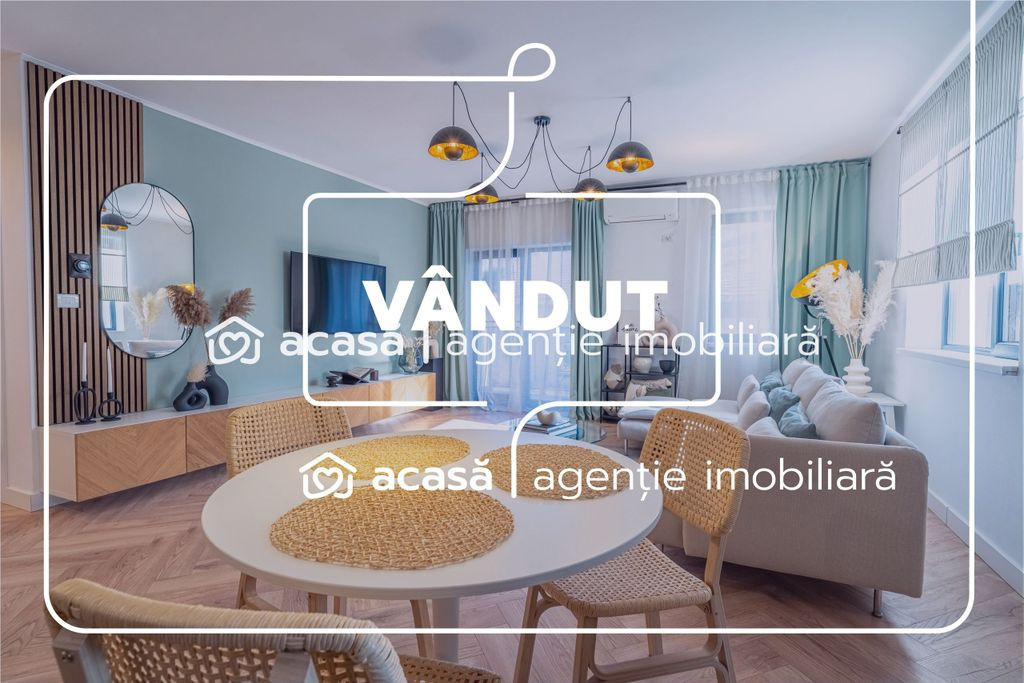VÂNDUT! Apartament amenajat complet.