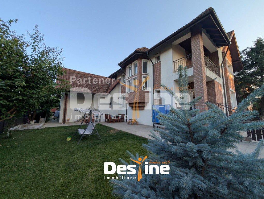 Vilă D+P+1+M 6 camere 180 mp cu 1000 mp teren și utilită?