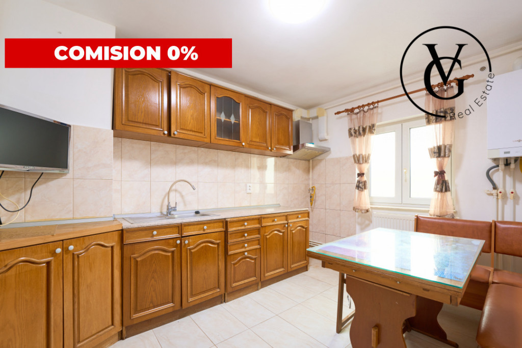 Apartament decomandat | 3 camere | zona Gara | luminos E-V