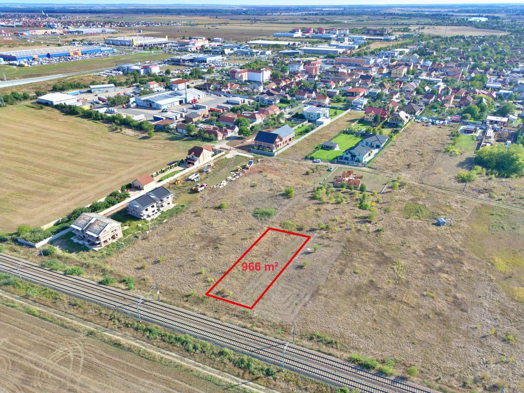 Teren intravilan 966 mp, Micalaca – zonă în dezvoltare