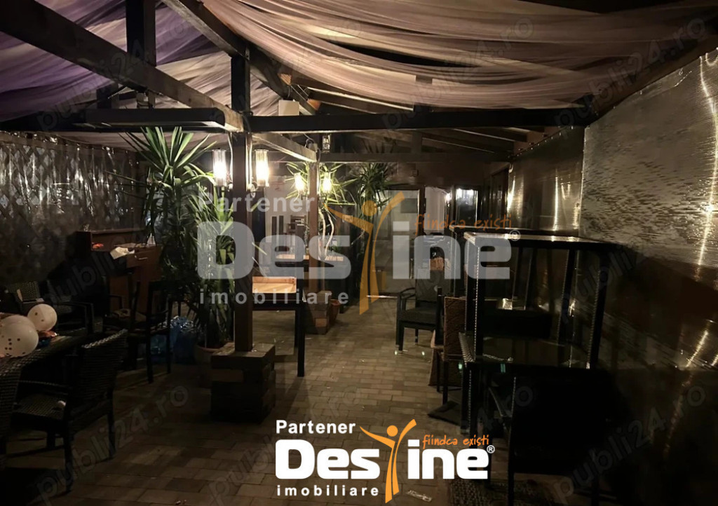 Spatiu comercial 650mp P+1E, terasa deschisa/acoperita, Raho