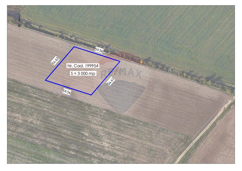 De Vânzare teren extravilan, 3000 mp, zona Aeroport