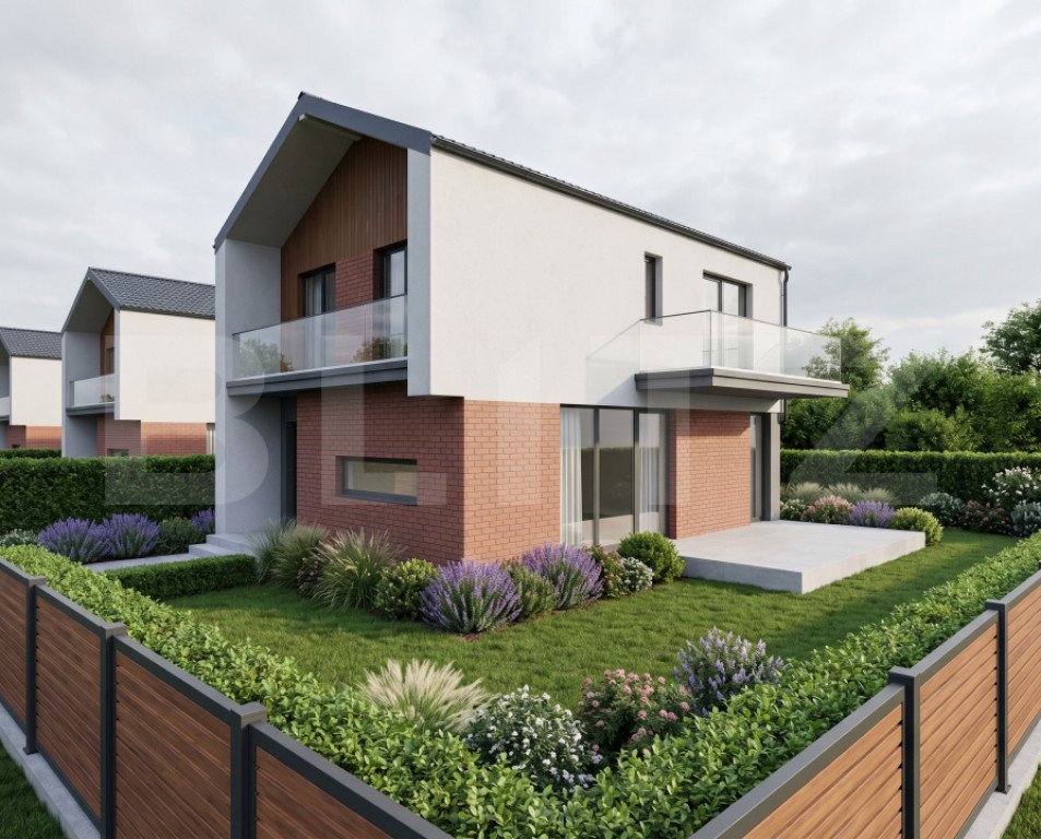 Casa noua cu design modern | 90 mp utili | Gradina 680 mp
