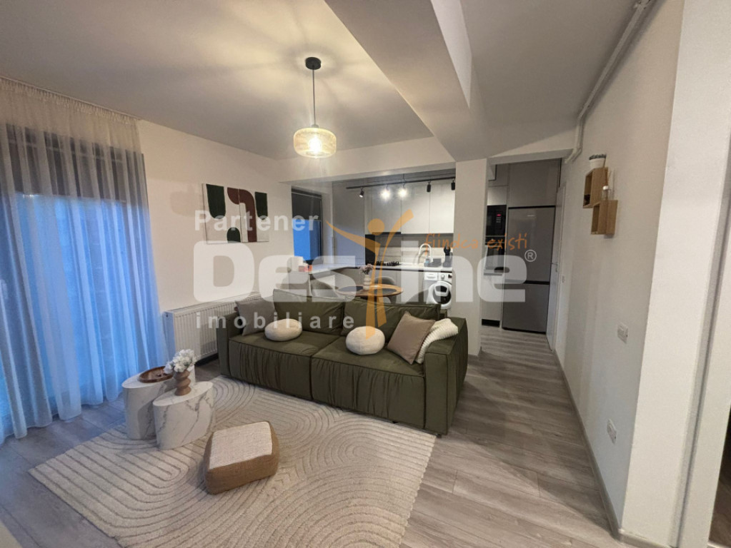 Studio mobilat, utilat calitate PREMIUM cu Balcon și Parcar