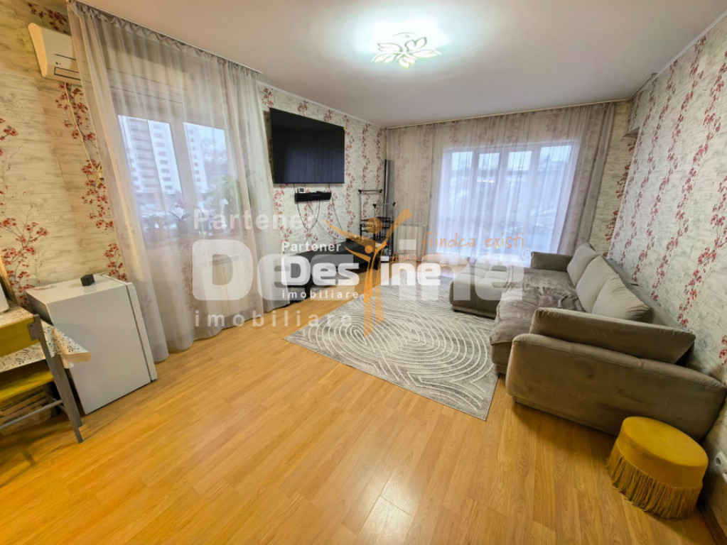 Apartament 2 camere 57 mp mobilat și utilat, etaj intermedi
