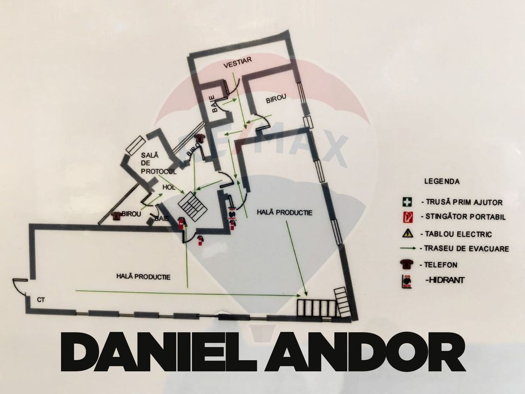 Birouri / spații de lucru de închiriat – etaj 1, 190 ...