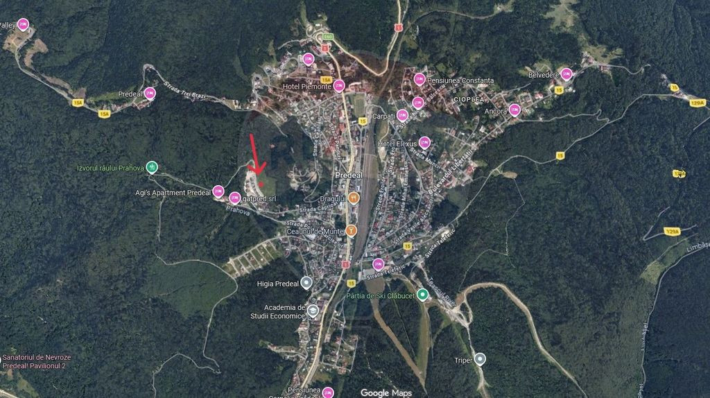 Teren intravilan de vânzare – Predeal | Brașov 1000 mp