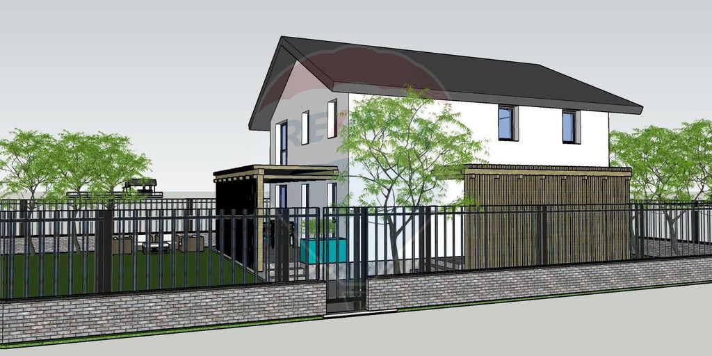 Casă / Vilă cu 4 camere de vânzare Sabareni