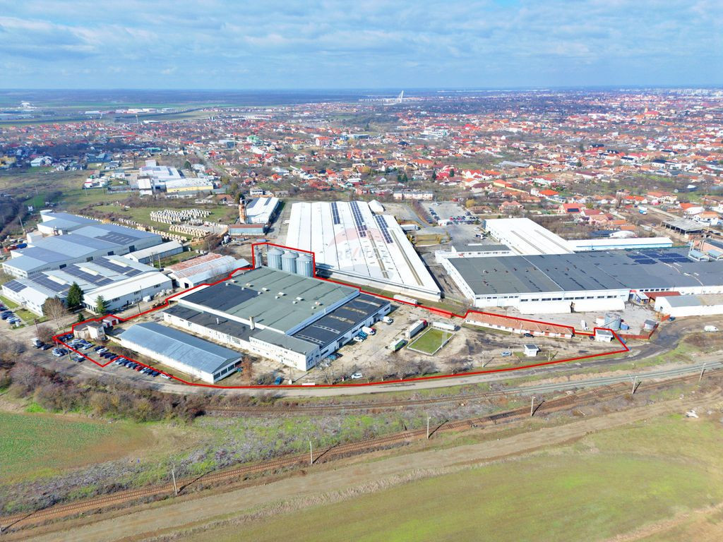 Spațiu industrial de vânzare în Aradul Nou / Arad