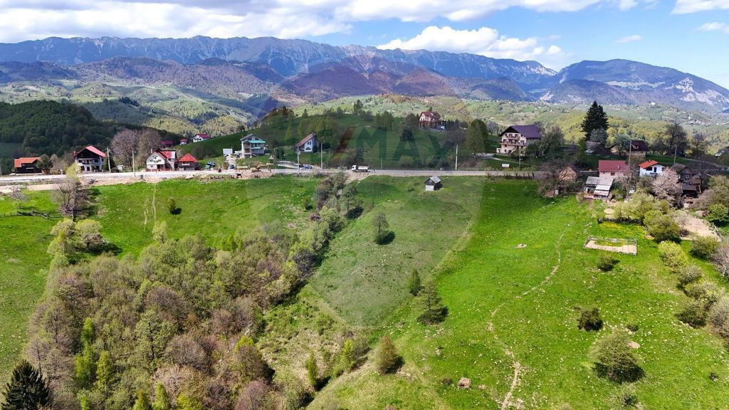 Teren intravilan în Moieciu | 2.847 mp | Deschidere DN 73