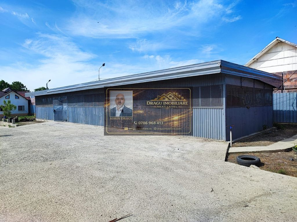 Hala 200 mp si teren 1000 mp/Adjud/Vrancea