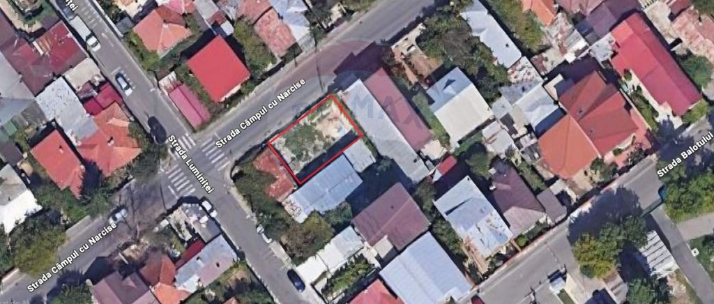 Teren 189mp FS 16 ml Strada Campul cu Narcise