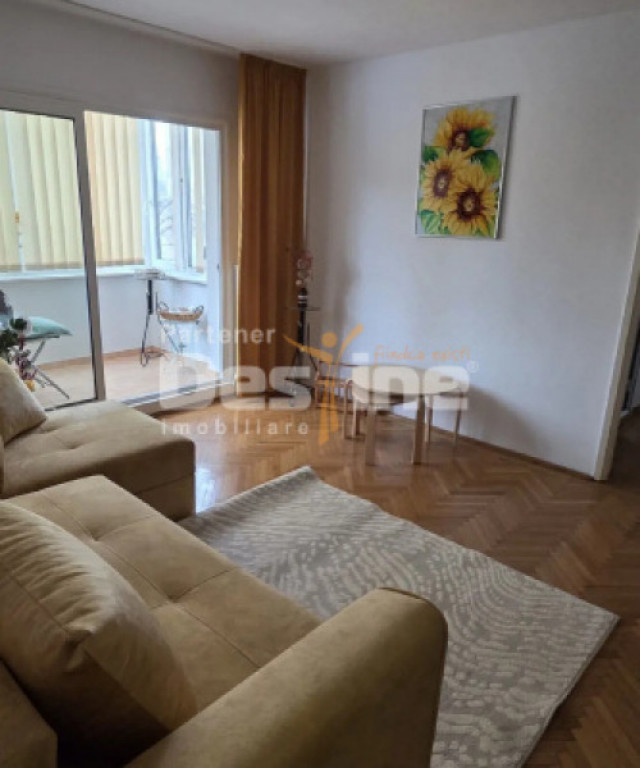 Apartament cu 2 camere, suprafata de 48mp, mobilat-utilat, d