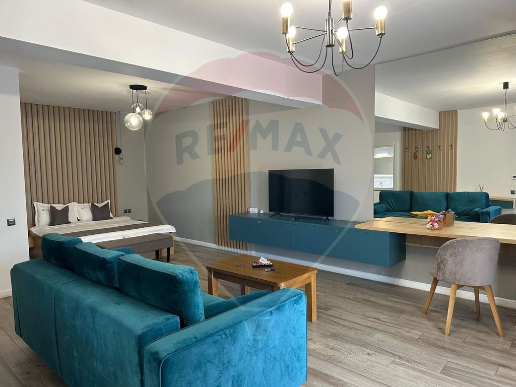 Apartament de lux cu 1 camera tip studio si parcare privata