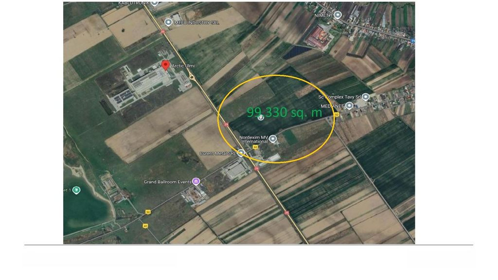 Teren industrial de vanzare 9.9 ha Targoviste -lângă Ar...