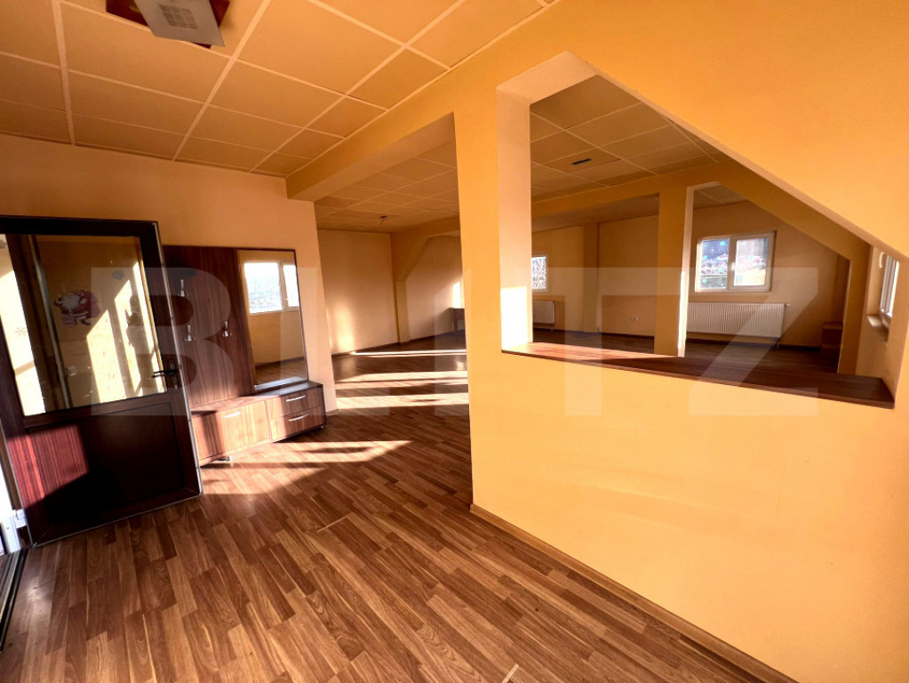 Casă de inchiriat 345mp utili, teren 1.342mp cu potential c