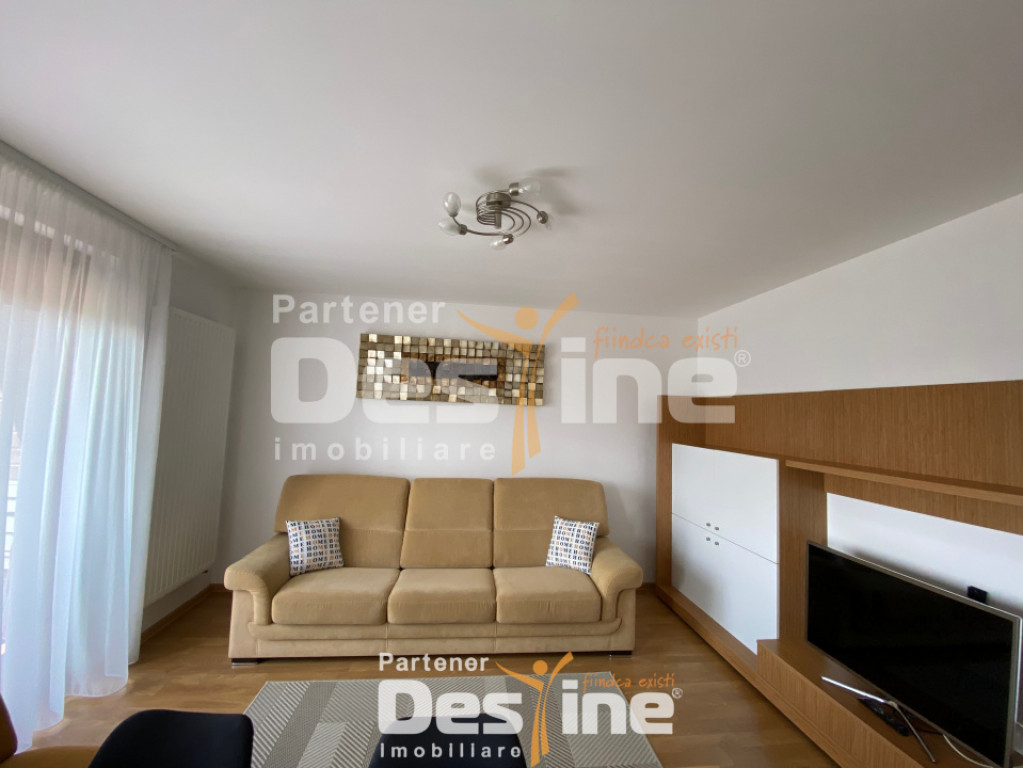 Studio mobilat premium, etaj intermediar, cu balcon si loc d