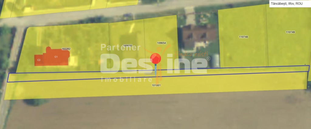 Loturi de teren intravilan in suprafata de 715 mp respectiv