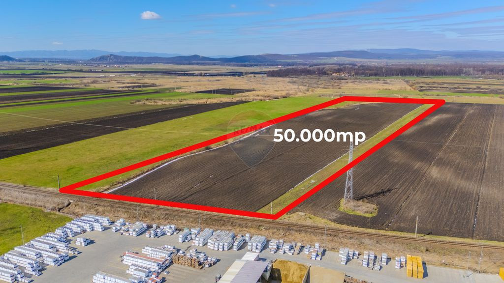 Teren 50.000 mp în Prejmer în spatele parcului industrial