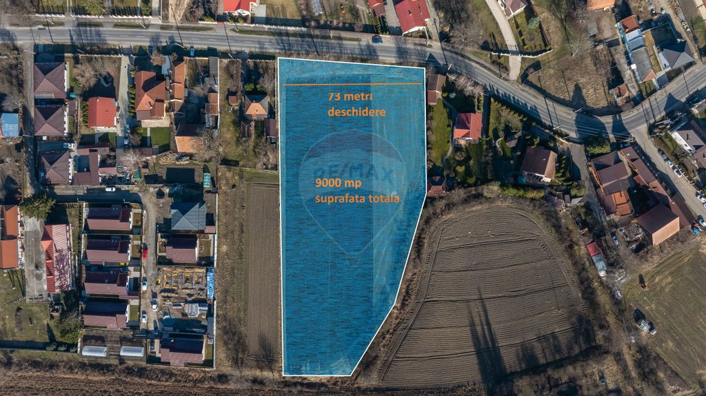 Teren intravilan 9.000 mp pentru dezvoltare rezidențial?...