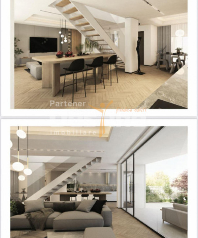 Pipera - Vilă duplex 6 camere și 4 băi